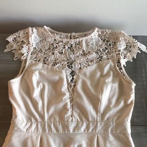 She + Sky Lace Detail Dress NWT